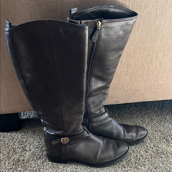 Tory Burch Shoes - TORY BURCH Bristol Tall Riding Boots
